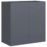 Planter Anthracite 80x40x80 cm Cold-rolled Steel