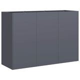 Planter Anthracite 120x40x80 cm Cold-rolled Steel