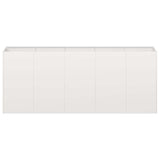 Planter 200x40x80 cm Stainless Steel