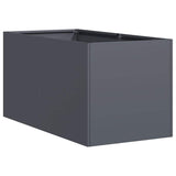 Planter Anthracite 40x80x40 cm Cold-rolled Steel