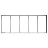 Planter 200x80x40 cm Galvanised Steel