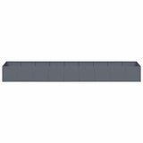 Planter Anthracite 360x80x40 cm Steel