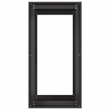 Planter Black 40x80x80 cm Steel