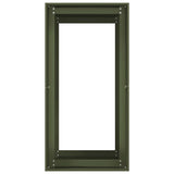 Planter Olive Green 40x80x80 cm Steel