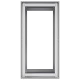 Planter 40x80x80 cm Galvanised Steel