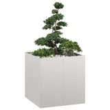 Planter 80x80x80 cm Stainless Steel