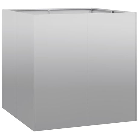 Planter 80x80x80 cm Galvanised Steel