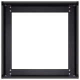 Planter Black 40x40x30 cm Steel