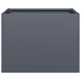 Planter Anthracite 40x40x30 cm Steel