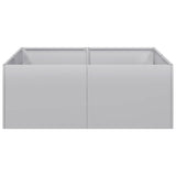 Planter 80x80x30 cm Galvanised Steel