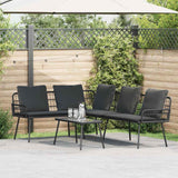 Sofa with Cushion Grey x x Metal