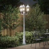 Garden Light White 235 cm Aluminium