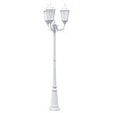 Garden Light White 235 cm Aluminium