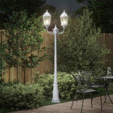 Garden Light White 235 cm Aluminium
