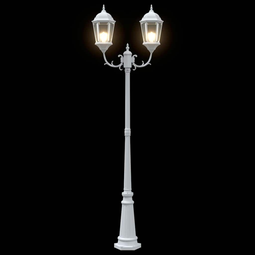 Garden Light White 235 cm Aluminium