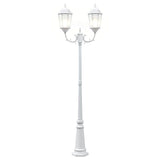 Garden Light White 235 cm Aluminium