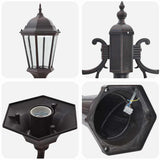 Garden Light Bronze 235 cm Aluminium