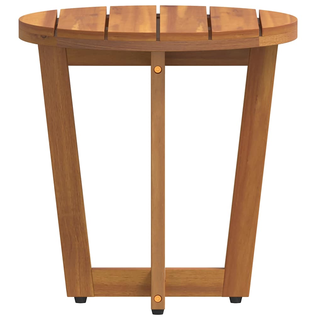 Garden Side Table Round Ø40x40 cm Solid Wood Acacia