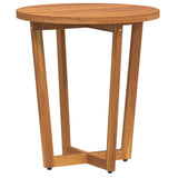 Garden Side Table Round Ø55x60 cm Solid Wood Acacia