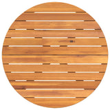 Garden Dining Table Round Ø90x75 cm Solid Wood Acacia