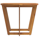 Garden Dining Table Oval 200x90x75 cm Solid Wood Acacia