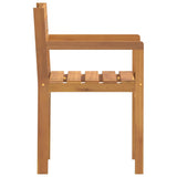Garden Chairs 2 pcs 50x53x80 cm Solid Wood Acacia