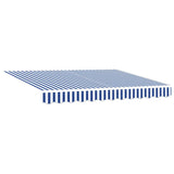 Awning Replacement Fabric Blue and white 350 x 200 cm Canvas