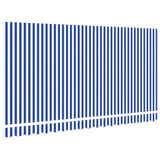 Awning Replacement Fabric Blue and white 400 x 200 cm Canvas