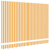 Awning Replacement Fabric Yellow and White 235 x 195 cm