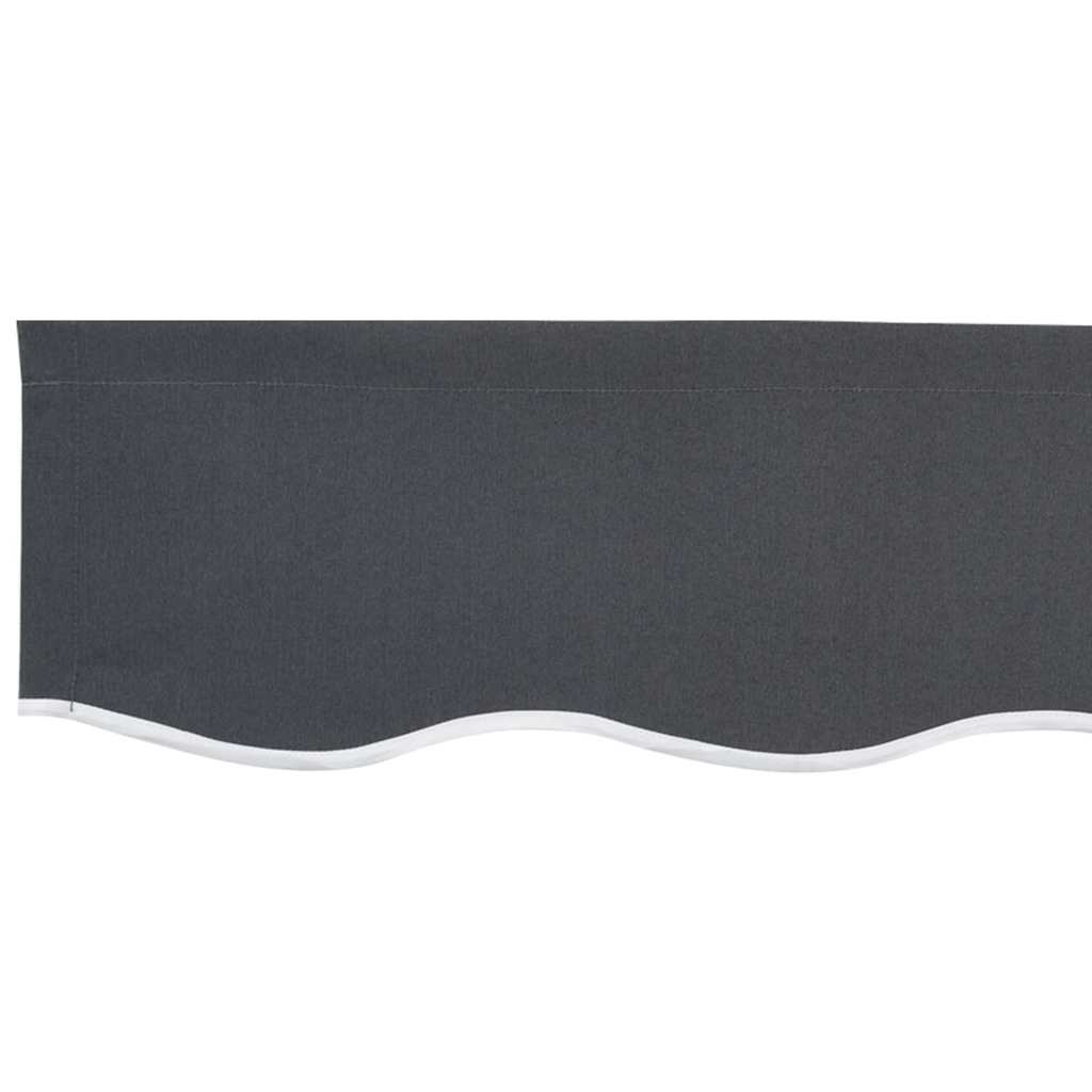 Awning Replacement Fabric Anthracite 400 x 200 cm Canvas