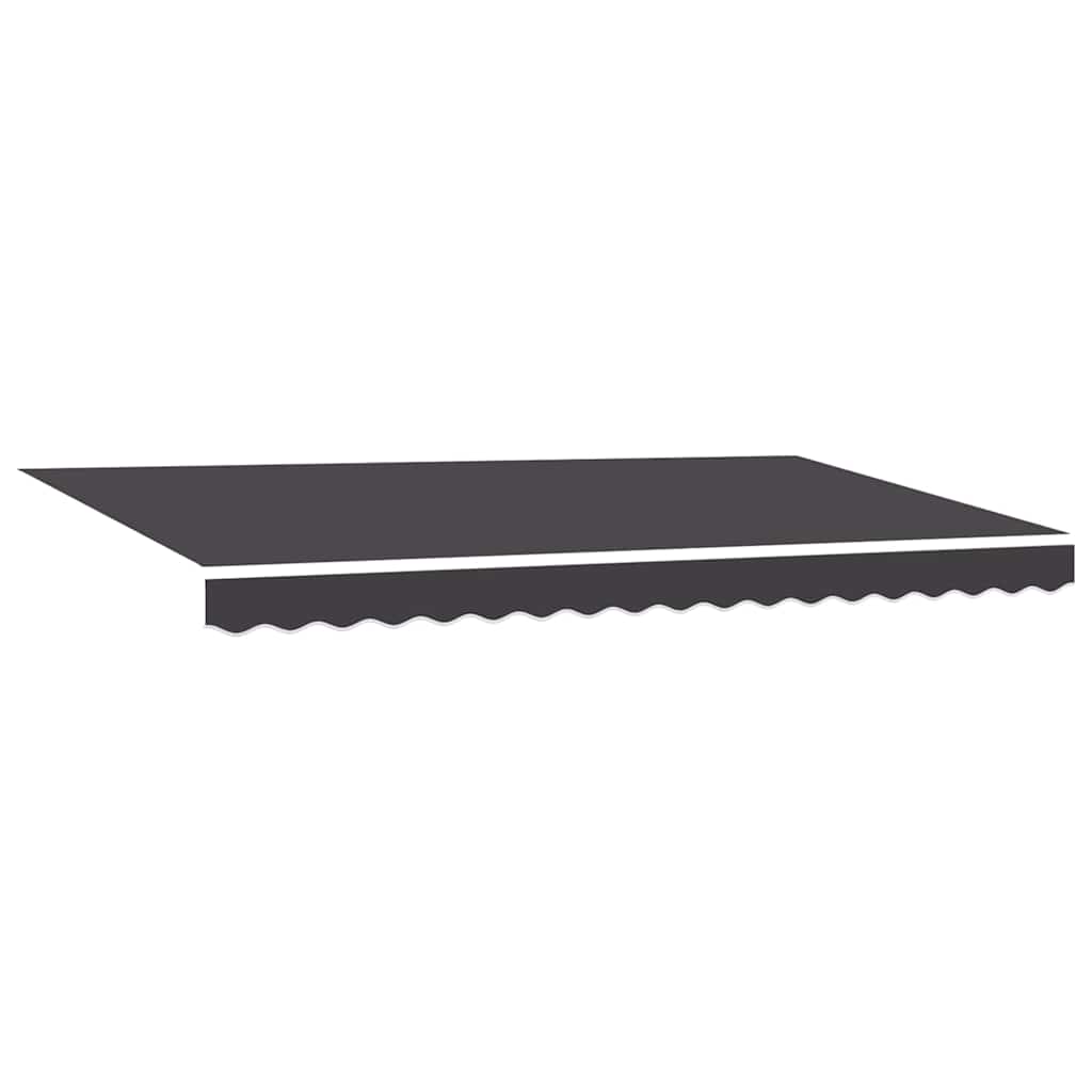 Awning Replacement Fabric Anthracite 400 x 200 cm Canvas