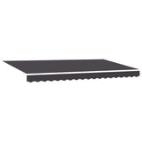 Awning Replacement Fabric Anthracite 400 x 200 cm Canvas