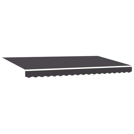 Awning Replacement Fabric Anthracite 400 x 200 cm Canvas