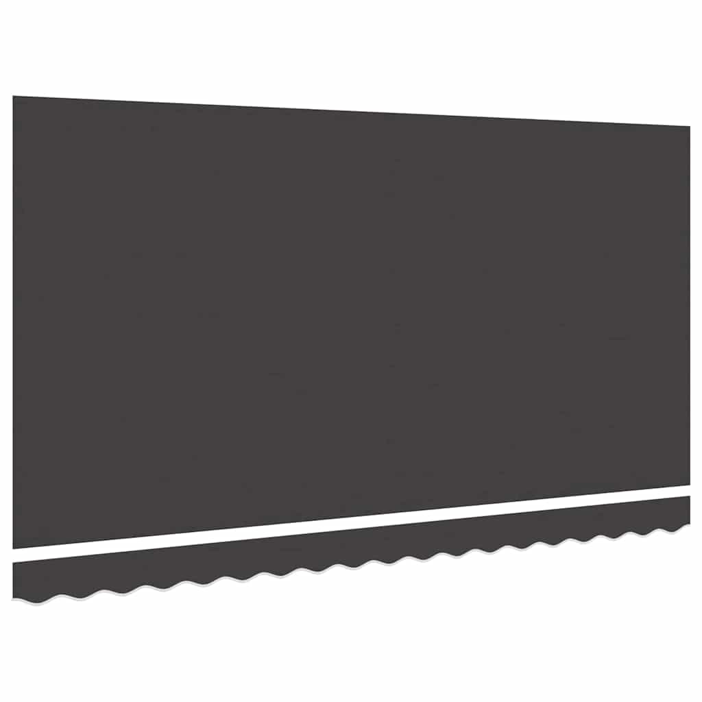 Awning Replacement Fabric Anthracite 400 x 200 cm Canvas