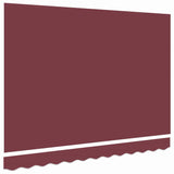 Awning Replacement Fabric Burgundy 350 x 200 cm Canvas