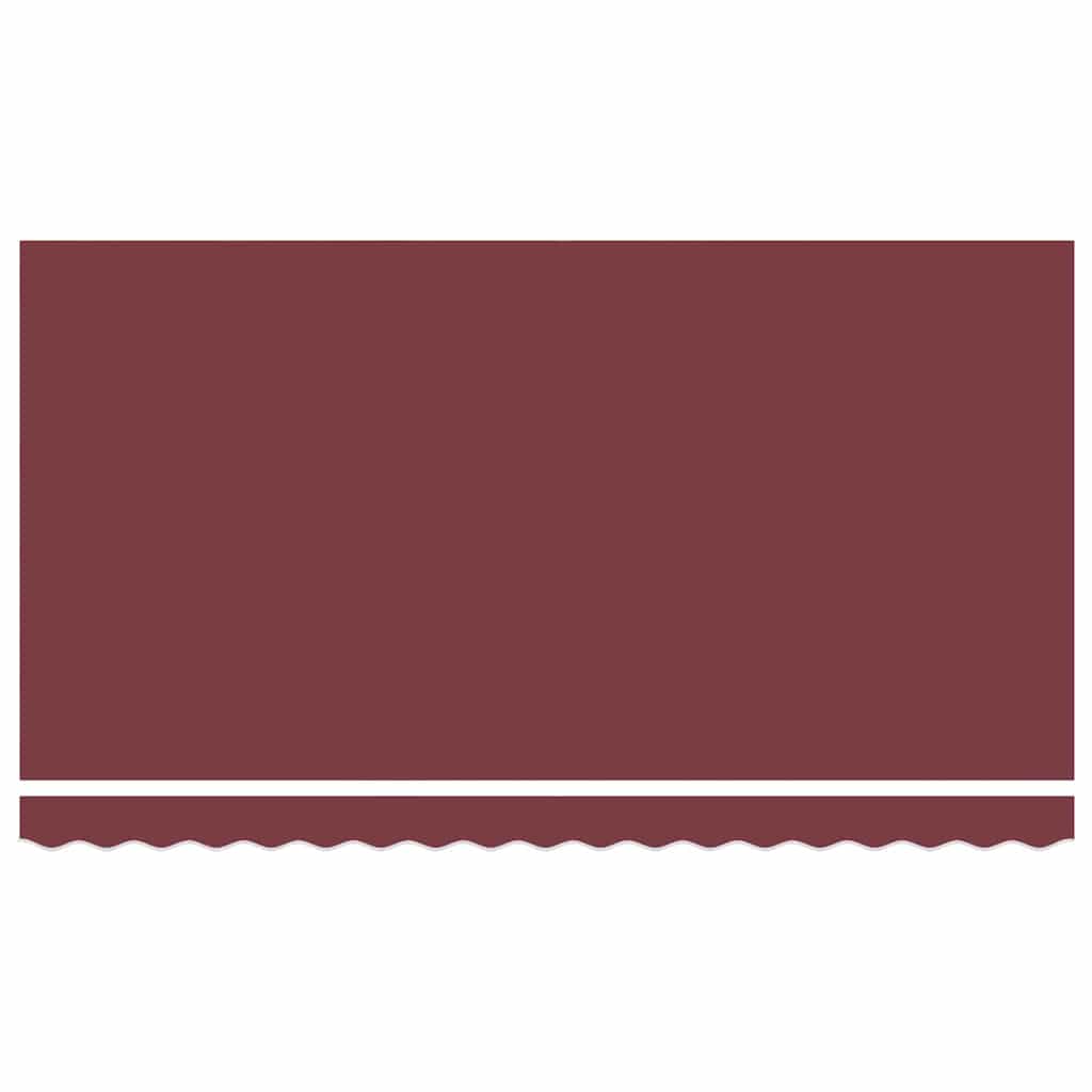 Awning Replacement Fabric Burgundy 400 x 200 cm Canvas