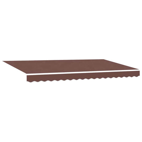 Awning Replacement Fabric Brown 400 x 200 cm Canvas
