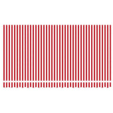 Awning Replacement Fabric Red and white 400 x 200 cm Canvas