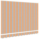 Awning Replacement Fabric Multicolour 250 x 200 cm Canvas