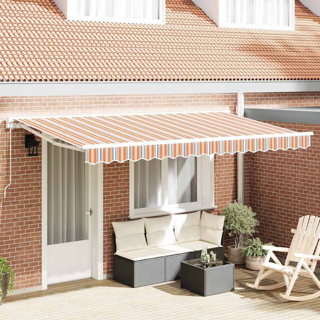 Awning Replacement Fabric Multicolour 400 x 200 cm Canvas