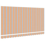 Awning Replacement Fabric Multicolour 400 x 200 cm Canvas