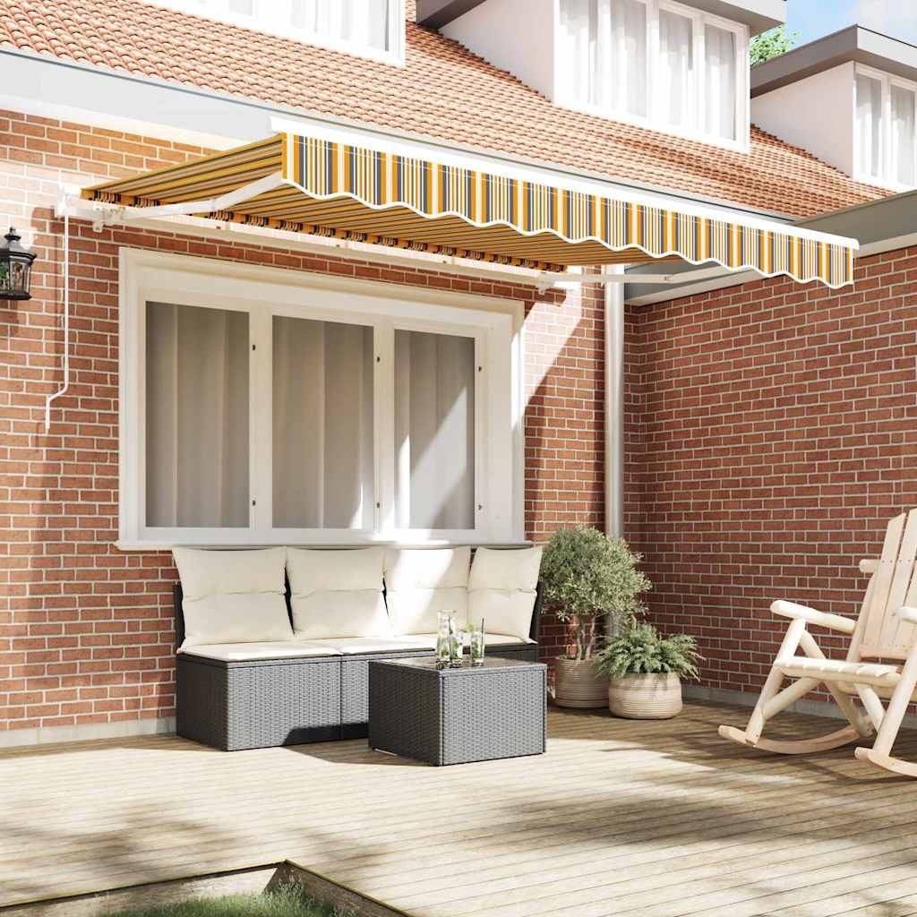 Awning Replacement Fabric Multicolour 350 x 200 cm Canvas