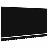 Awning Replacement Fabric Black 400 x 200 cm Canvas