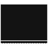 Awning Replacement Fabric Black 400 x 300 cm Canvas