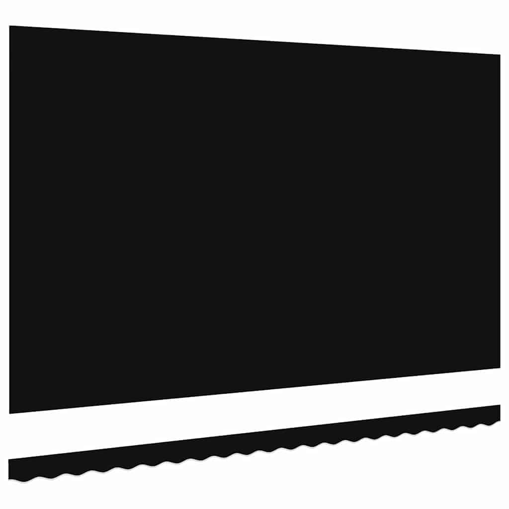 Awning Replacement Fabric Black 500 x 350 cm Canvas