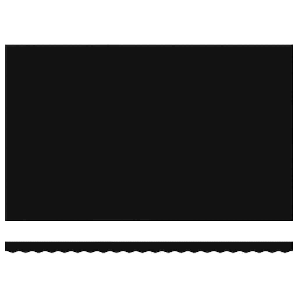 Awning Replacement Fabric Black 500 x 350 cm Canvas