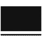 Awning Replacement Fabric Black 500 x 350 cm Canvas