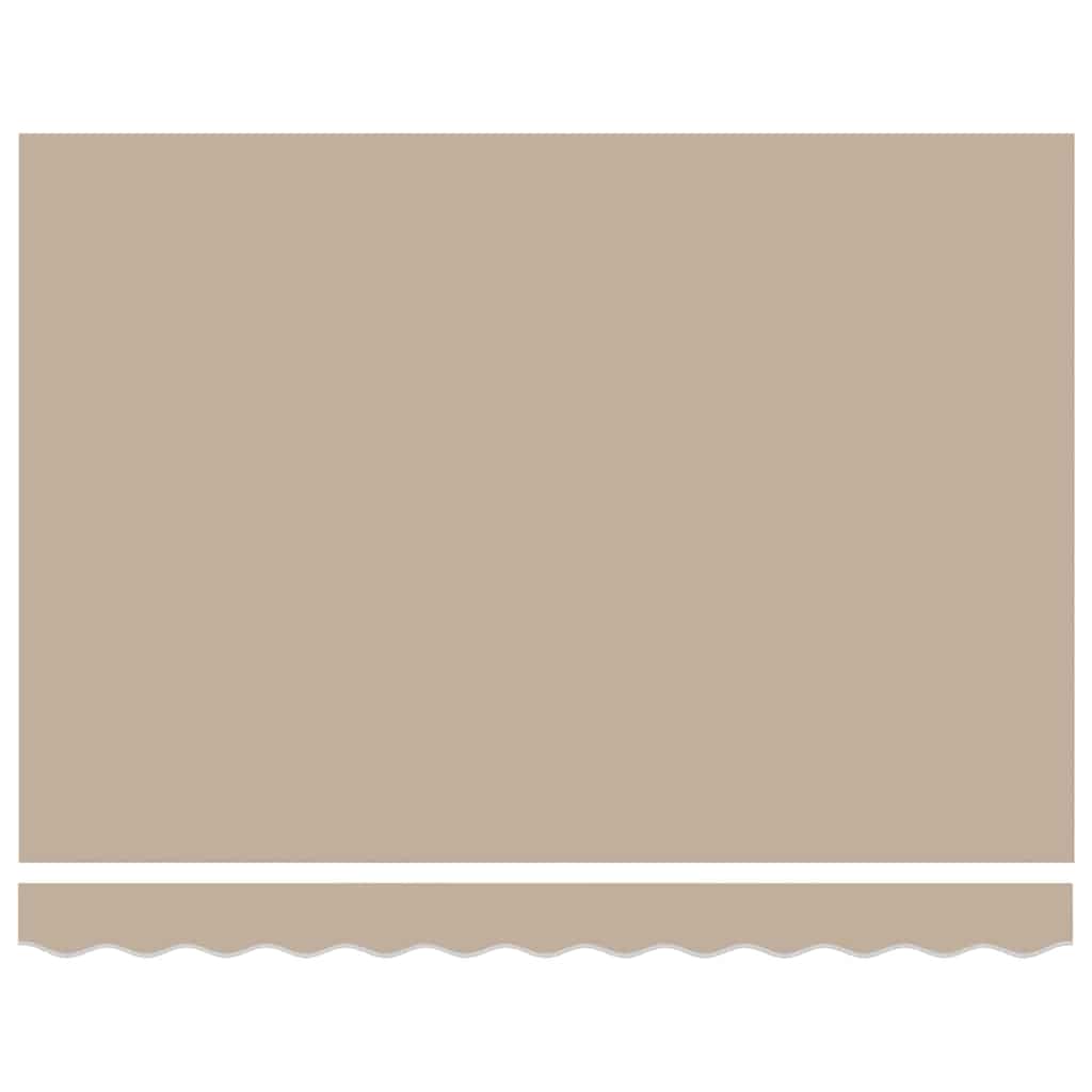 Awning Replacement Fabric Beige 300 x 250 cm Canvas