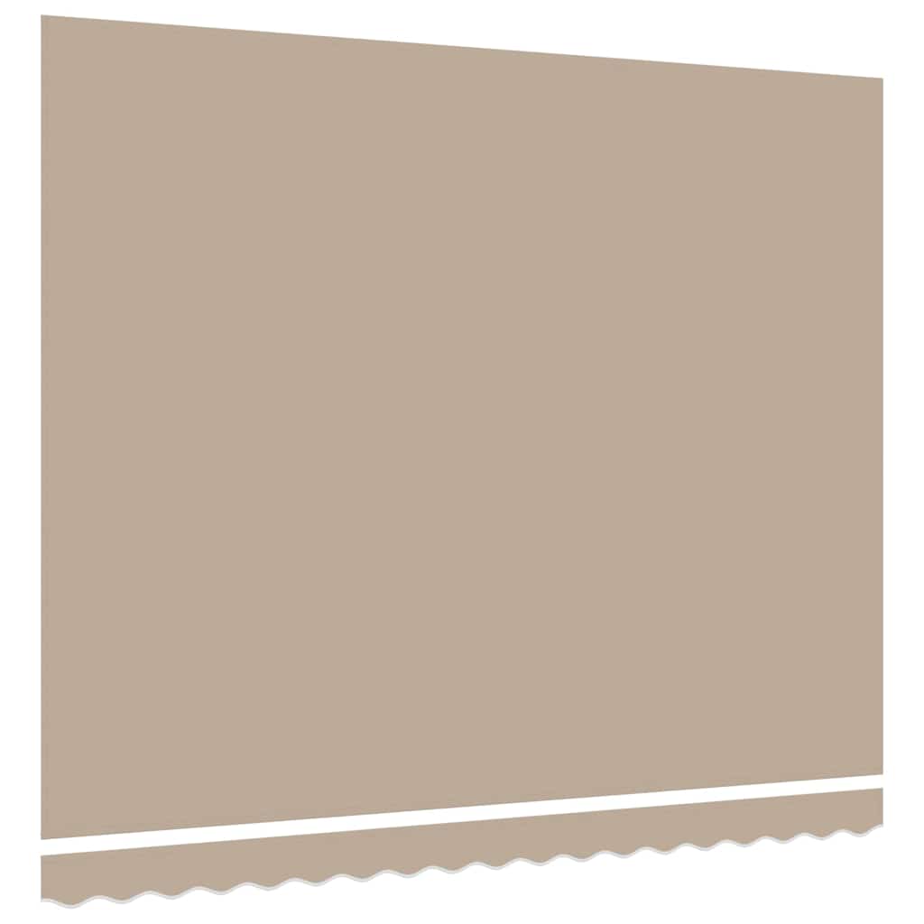 Awning Replacement Fabric Beige 400 x 300 cm Canvas