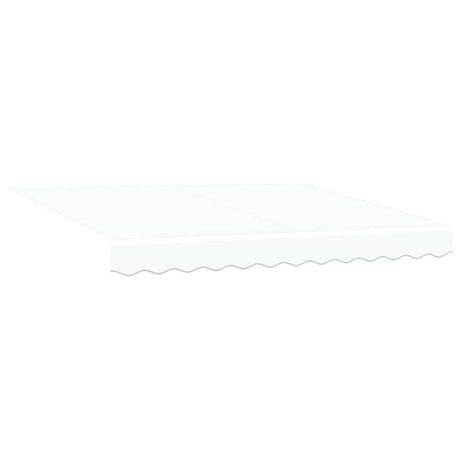 Awning Replacement Fabric White 350 x 200 cm Canvas